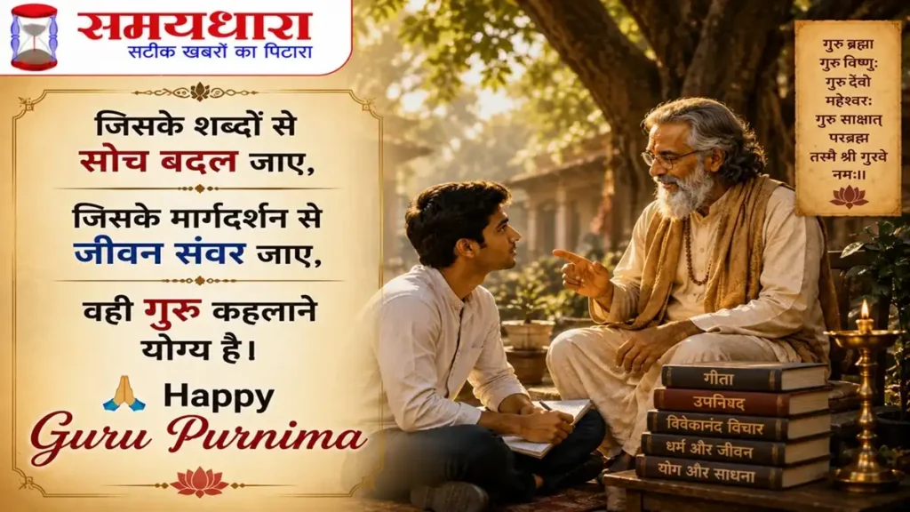 Happy Guru Purnima 2026 Quotes Wishes Hindi