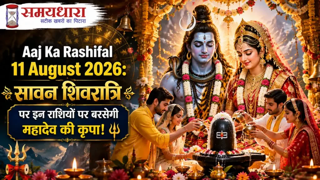 Aaj Ka Rashifal 11 August 2026 Sawan Shivratri Rashifal