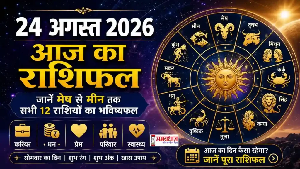 Daily Horoscope 24 August 2026