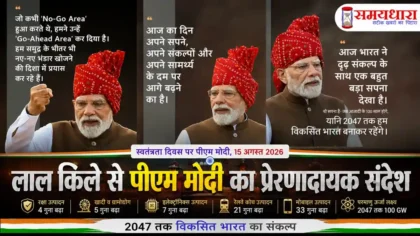 PM Modi Independence Day Speech 2026 from Red Fort