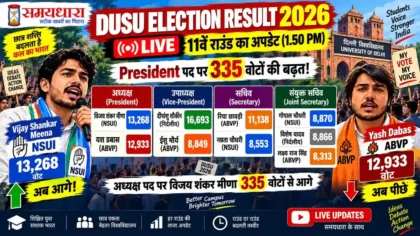 DUSU Election Result 2026 final 11th round