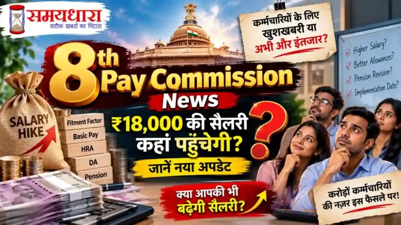 8th Pay Commission News Salary Hike और Fitment Factor का ताजा अपडेट