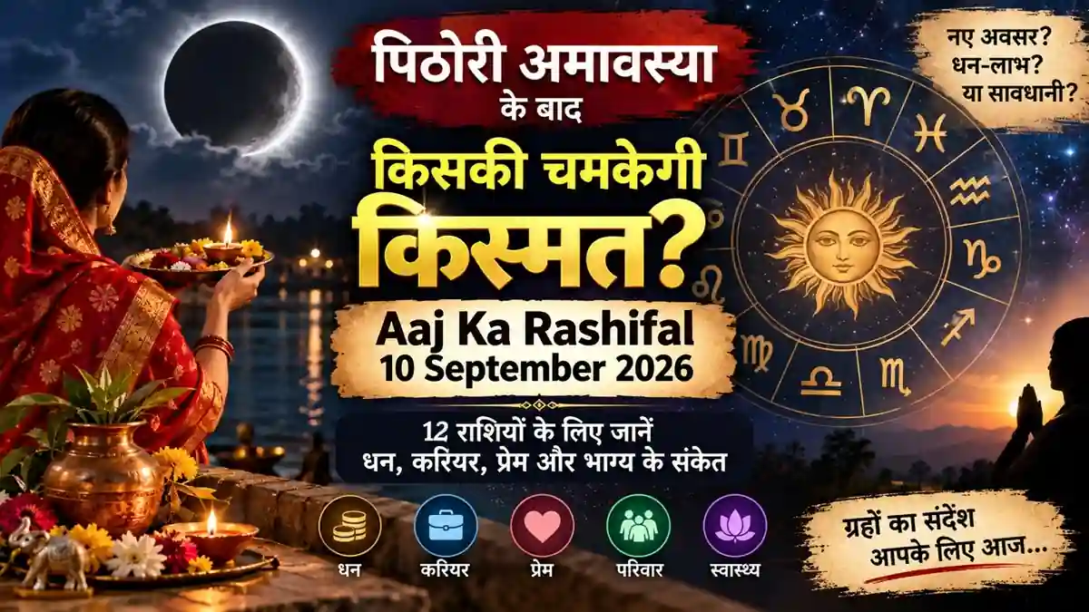 Aaj Ka Rashifal 10 September 2026