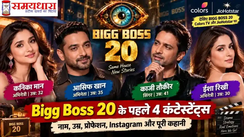 BiggBoss 20 Contestants List
