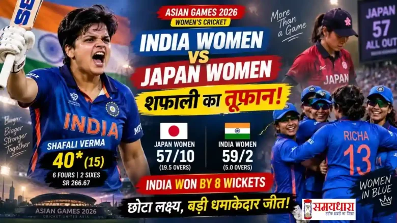 India Women vs Japan