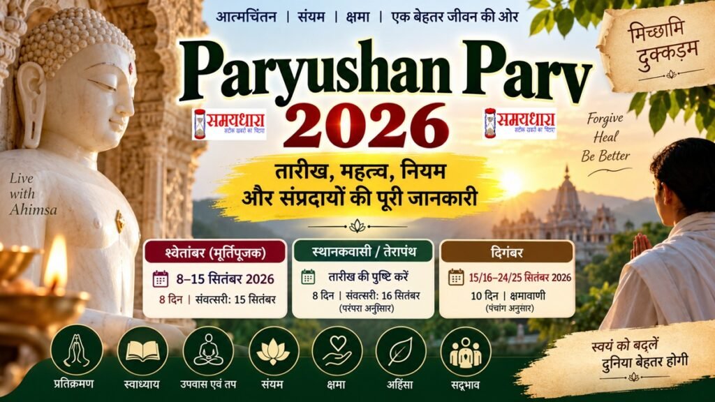 Jain Fasting क्या है? Chauvihar, Tivihar, Attham, Atthai, Masakshaman और Ayambil जैसे जैन तपों के नियम, अंतर और आध्यात्मिक महत्व आसान भाषा में जानें।