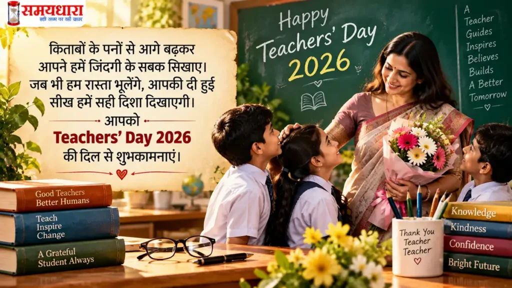 Teachers’ Day 2026 Messages: गुरु को भेजें ये दिल छू लेने वाले Thank You Notes