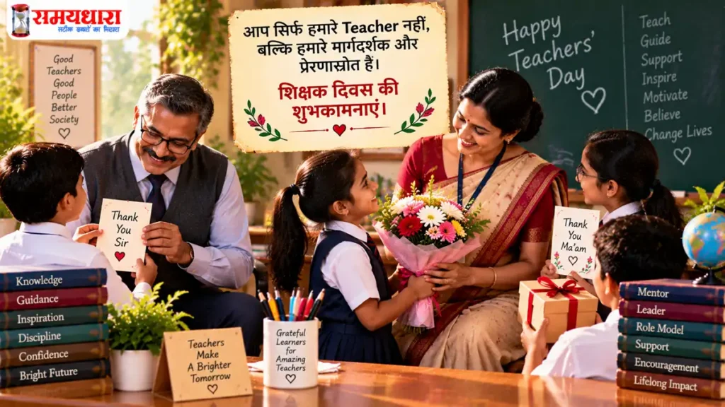 Teachers’ Day 2026 Messages: गुरु को भेजें ये दिल छू लेने वाले Thank You Notes