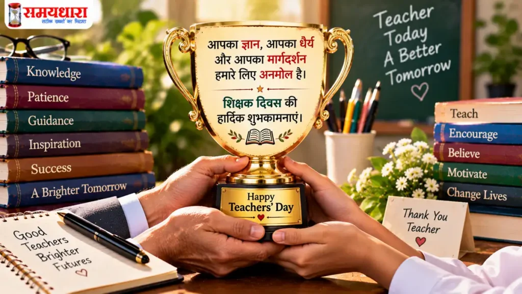Teachers’ Day 2026 Messages: गुरु को भेजें ये दिल छू लेने वाले Thank You Notes