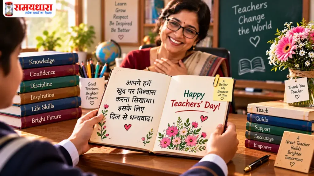 Teachers’ Day 2026 Messages: गुरु को भेजें ये दिल छू लेने वाले Thank You Notes
