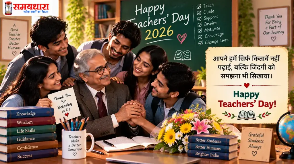 Happy Teachers’ Day 2026 Wishes & Messages: गुरु को भेजें दिल से ये खास संदेश