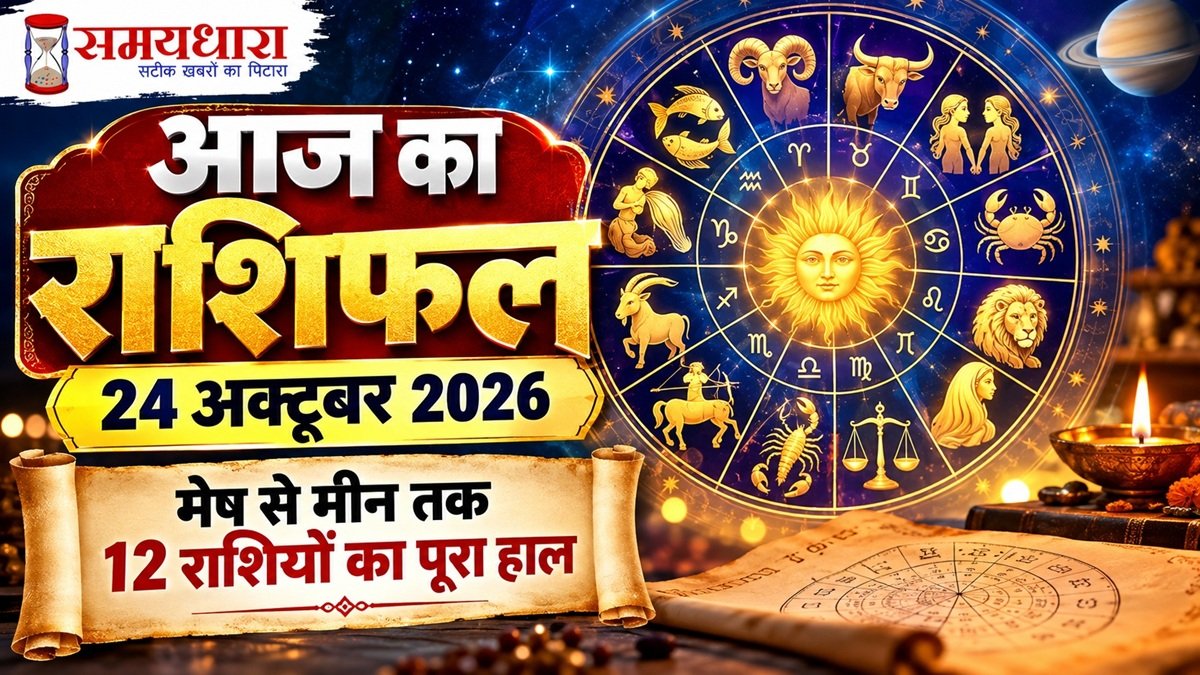 Aaj Ka Rashifal 24 October 2026 all 12 zodiac signs
