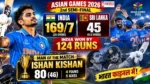 IND vs SL Asian Games 2026 SemiFinal LIVE