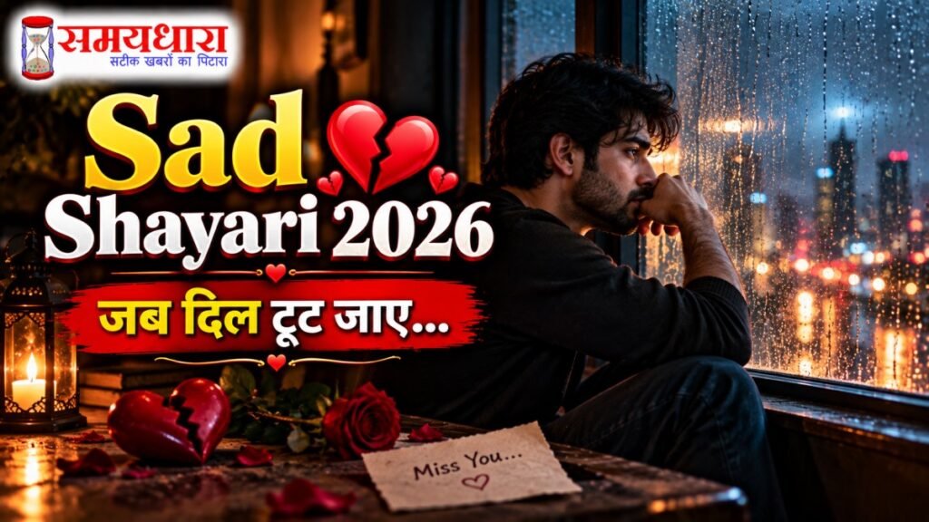 Latest Shayari 2026 sad shayari