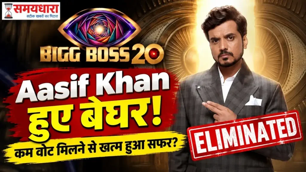 Bigg Boss 20 Aasif Khan eliminated after getting fewer votes