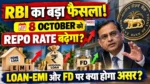 RBI Repo Rate 2026 Rate Hike Loan EMI FD