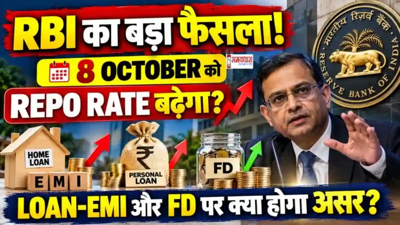 RBI Repo Rate 2026 Rate Hike Loan EMI FD